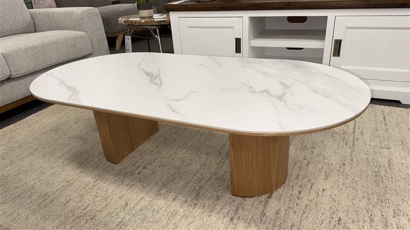 Clearance - Sorrento 1400 Oval Coffee Table