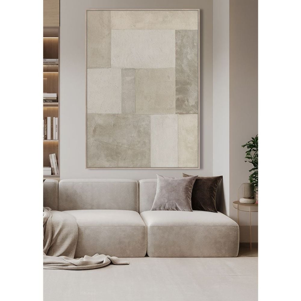 Strata 2 Framed Canvas - 121547Es