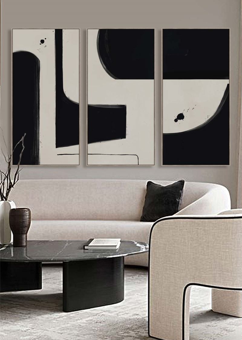 Opposites Attract Print - Set Of 3 - 12839E