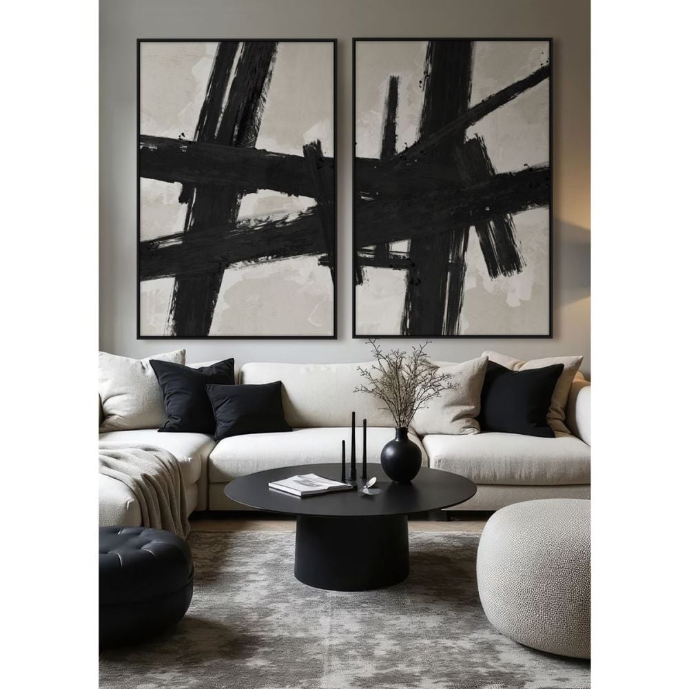Crosspoint Framed Canvas - Set Of 2 - 151691H
