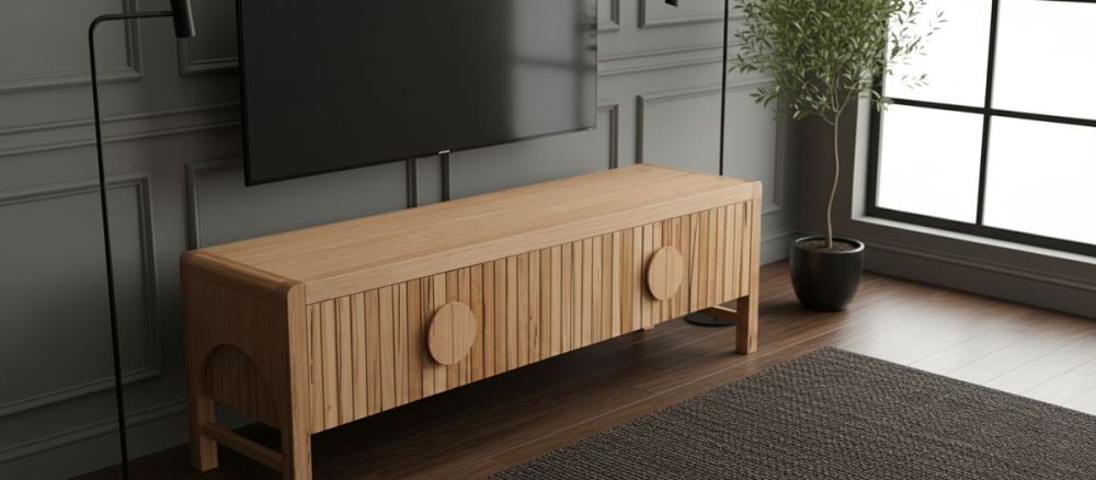 Ripple 1825 Entertainment Unit - 4 Door - Messmate