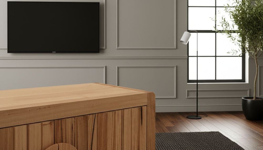 Ripple 1825 Entertainment Unit - 4 Door - Messmate