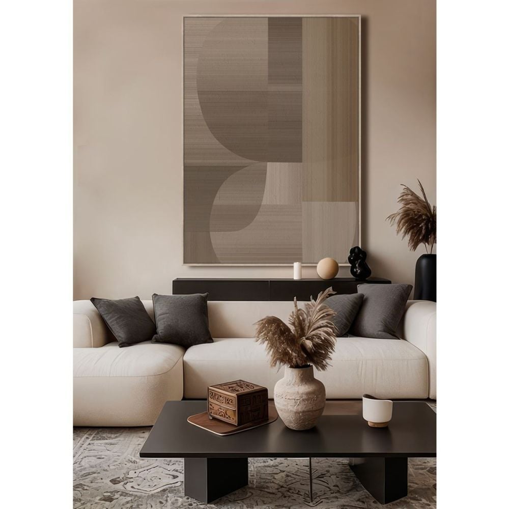 Arc Framed Canvas - 19719Es