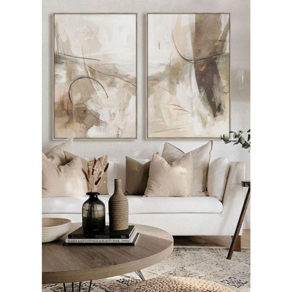 Tracefield Framed Canvas - Set Of 2 - 28344H