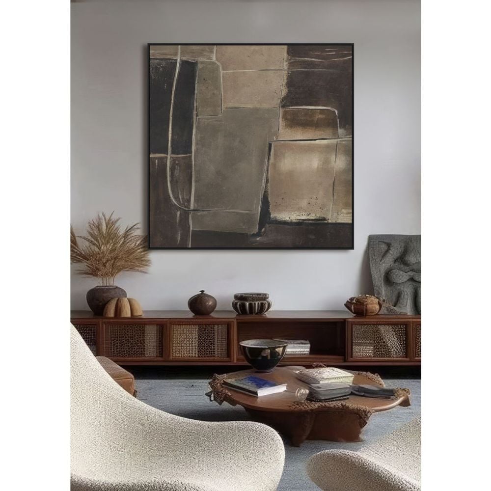 Blockwork Framed Canvas - 28601A
