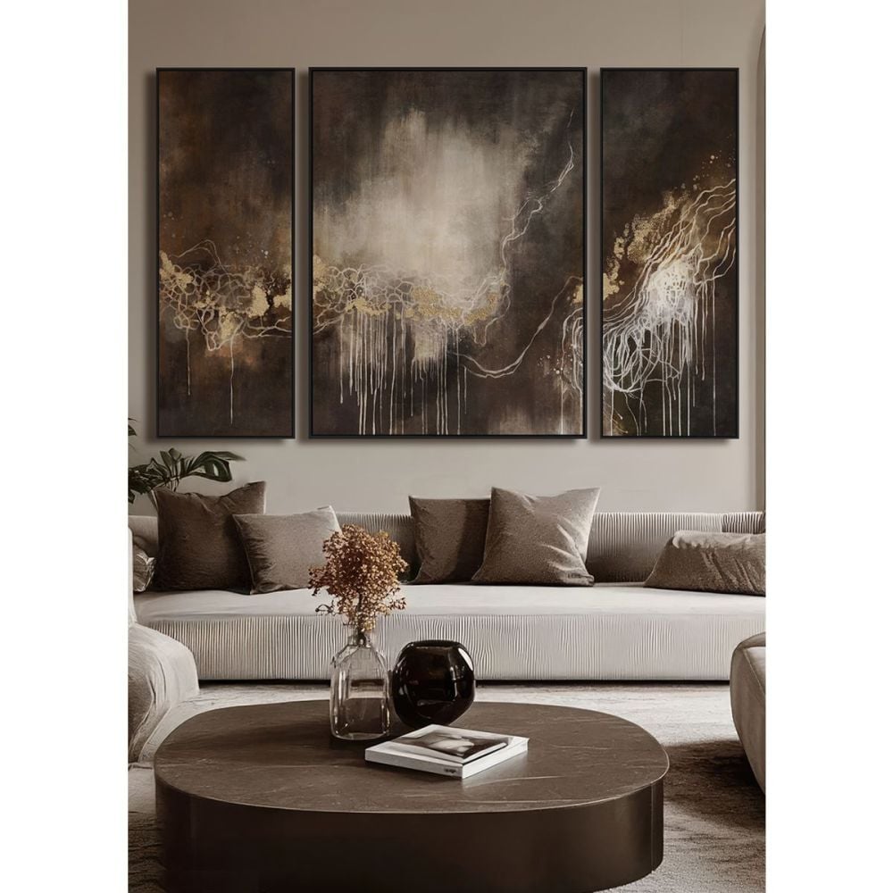 Ember Framed Canvas - Set Of 3 - 28712E
