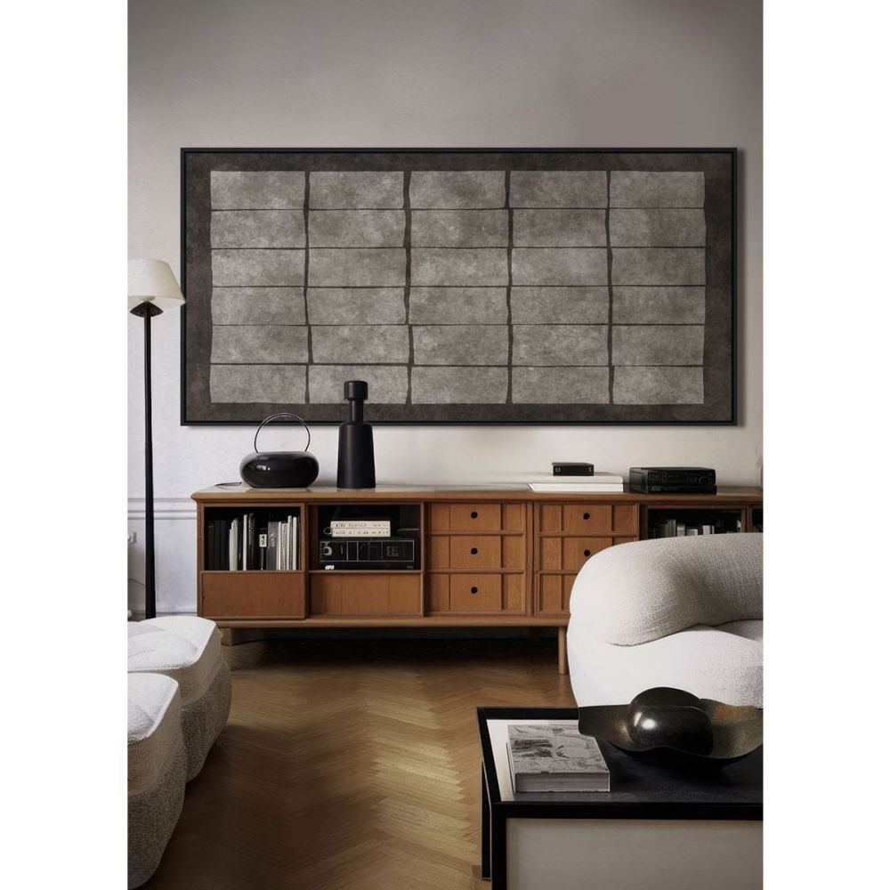Ashlar Framed Canvas - 28835Es