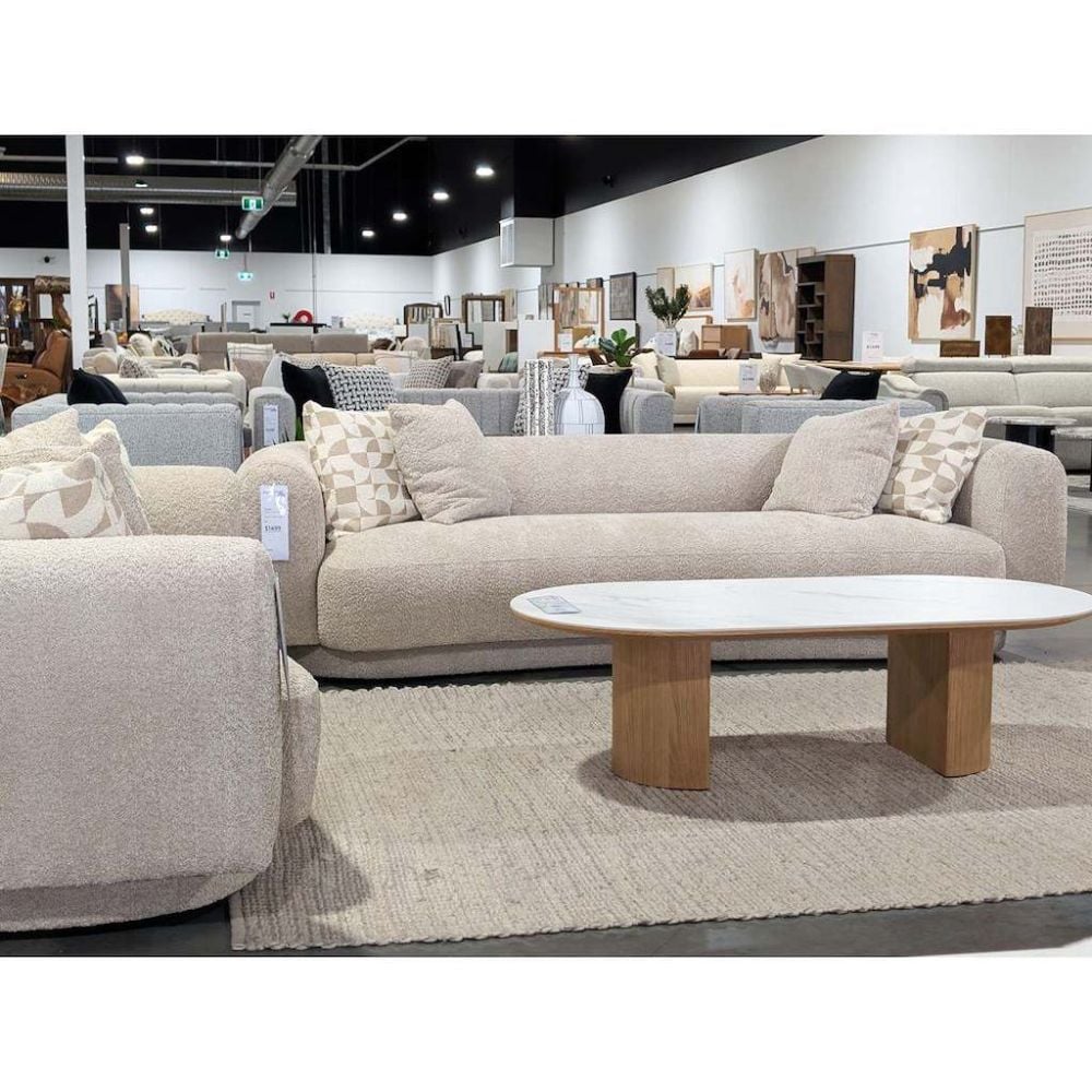 Solace 4 + 3 Seater Sofa Suite - Dune