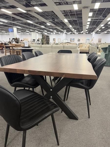 Macedon 2100 Dining Table + 8x Ace Dining Chairs