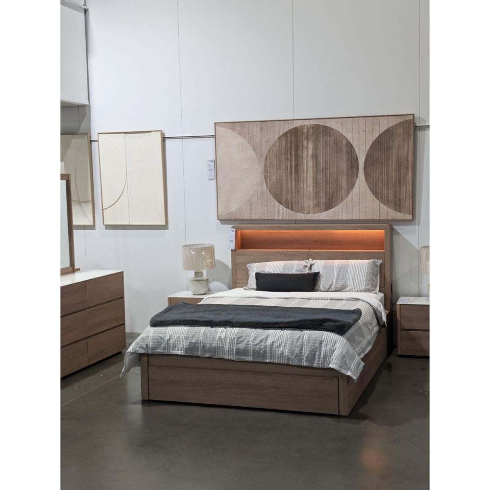 Barina 4 Piece Queen Bedroom Suite With Dressing Table Base
