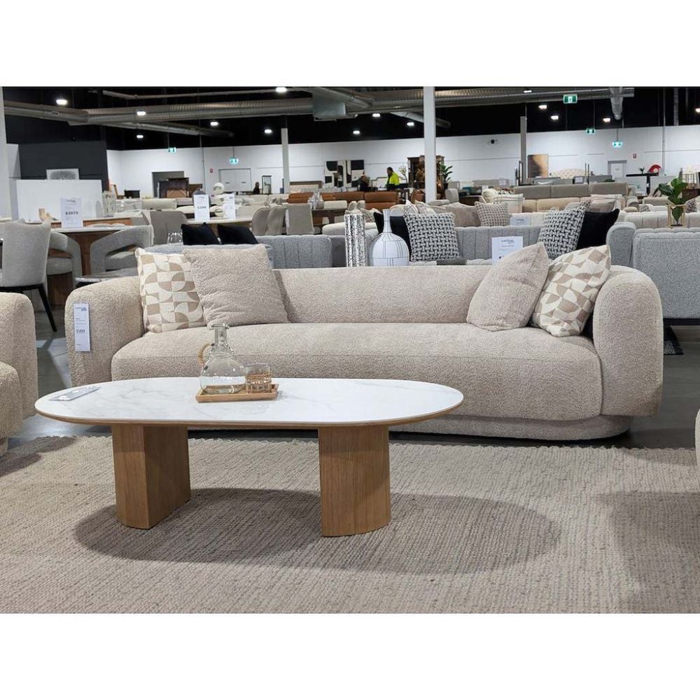 Solace 4 + 3 Seater Sofa Suite - Dune