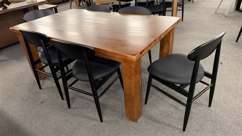 Clearance - Kimberley 1800 Dining Table 6X Oslo Dining Chairs