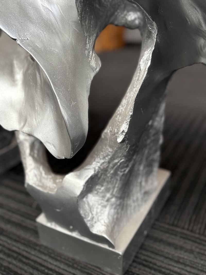 Clearance - Abstract Root Divider Stand Decor - Silver