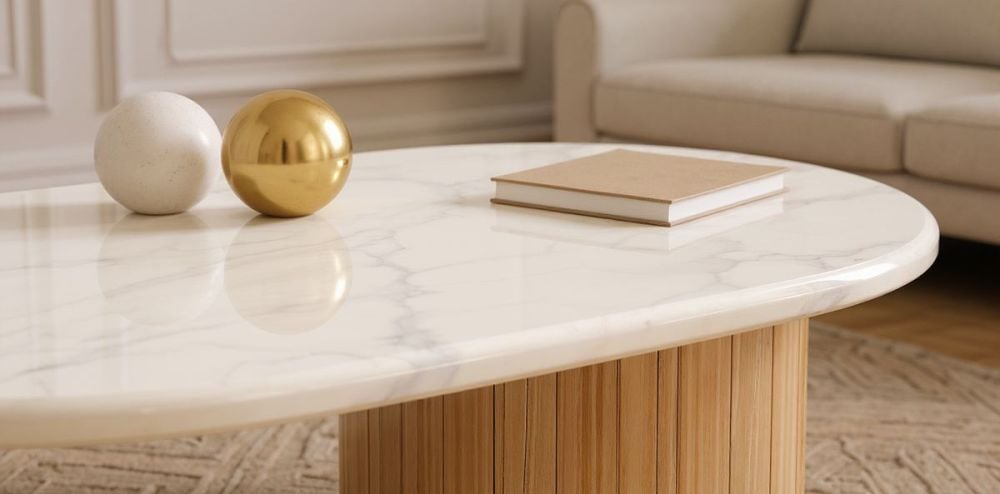 Amalfi 1400 Oval Coffee Table