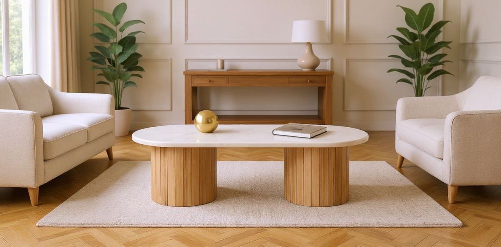 Amalfi 1400 Oval Coffee Table