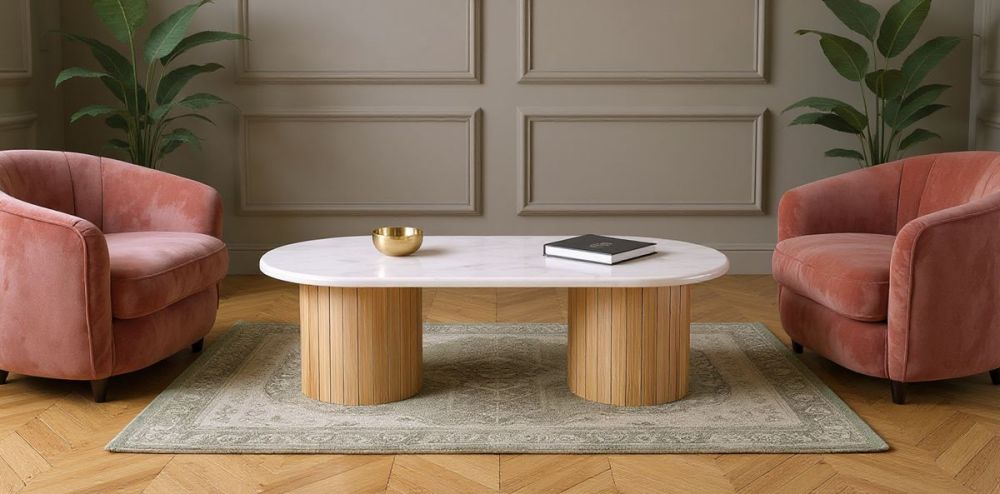 Amalfi 1400 Oval Coffee Table