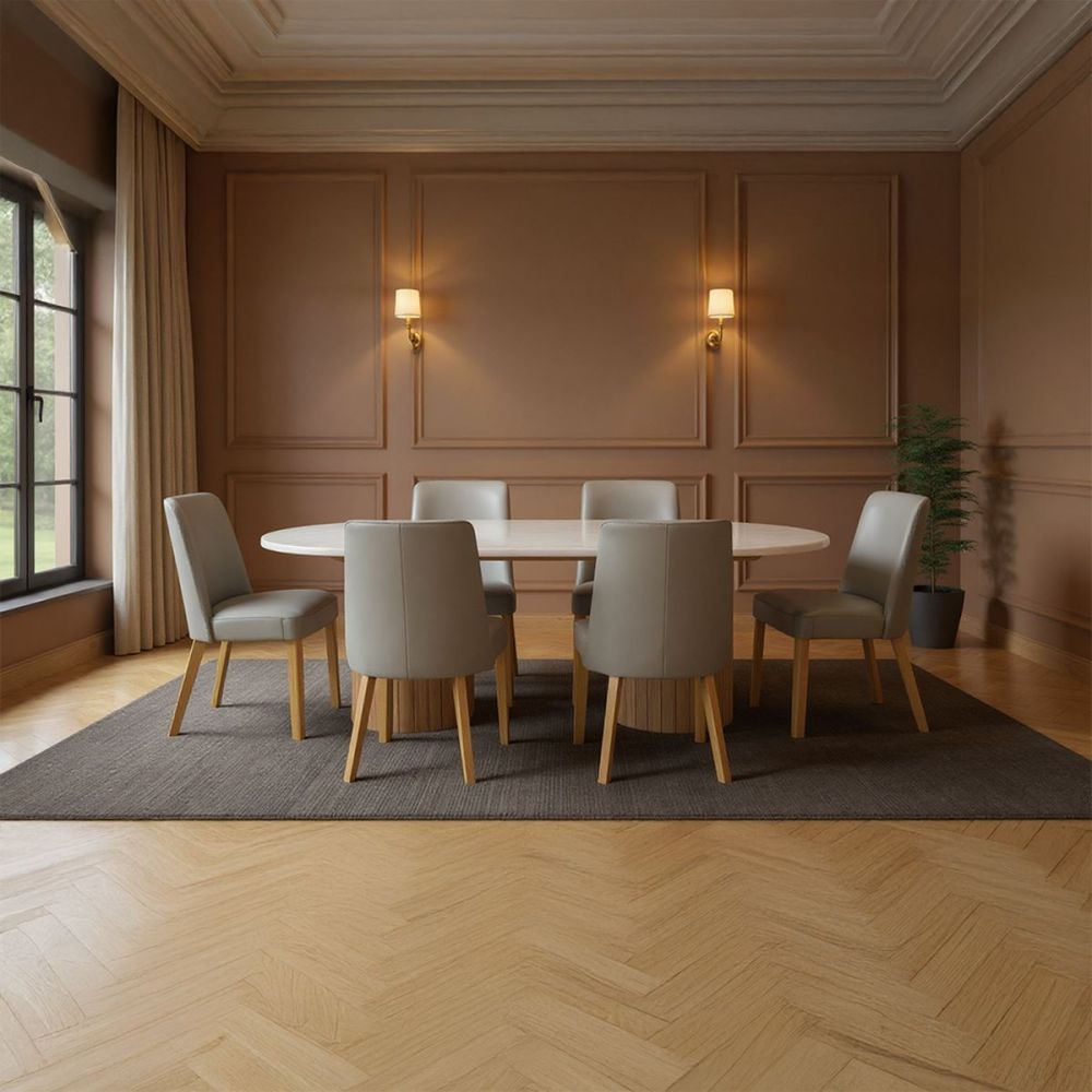 Amalfi 2200 Oval Dining Table