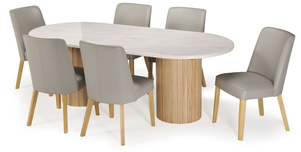 Amalfi 2200 Oval Dining Table