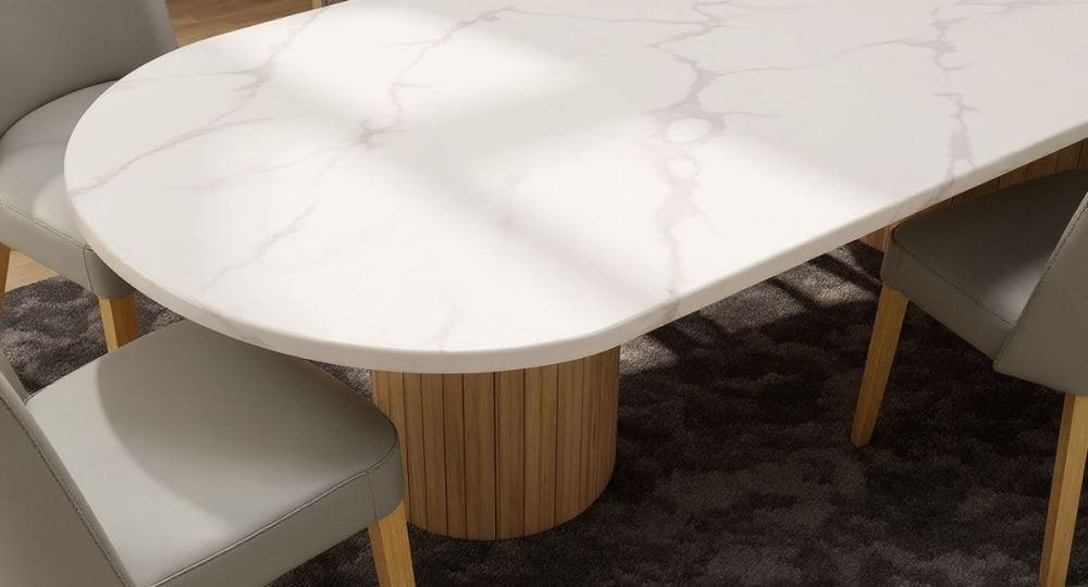 Amalfi 2200 Oval Dining Table