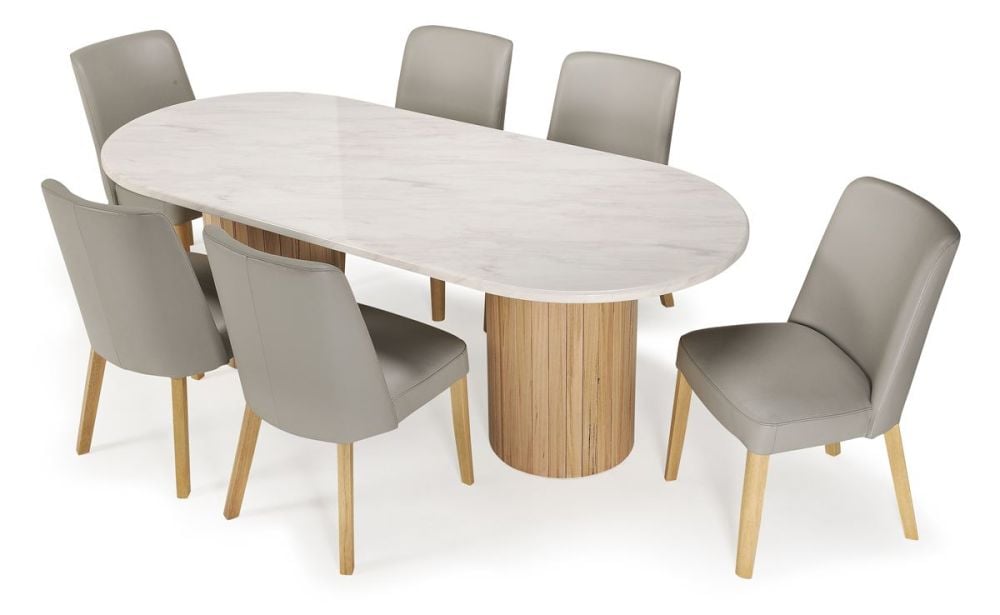 Amalfi 2200 Oval Dining Table
