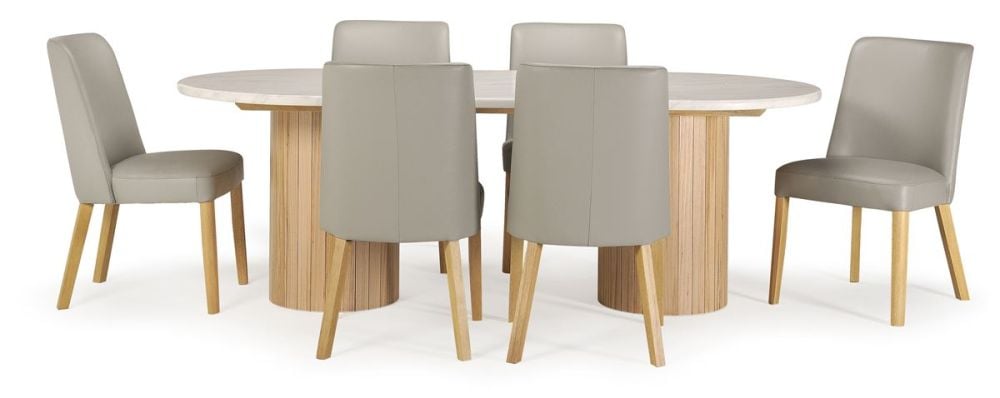 Amalfi 2200 Oval Dining Table