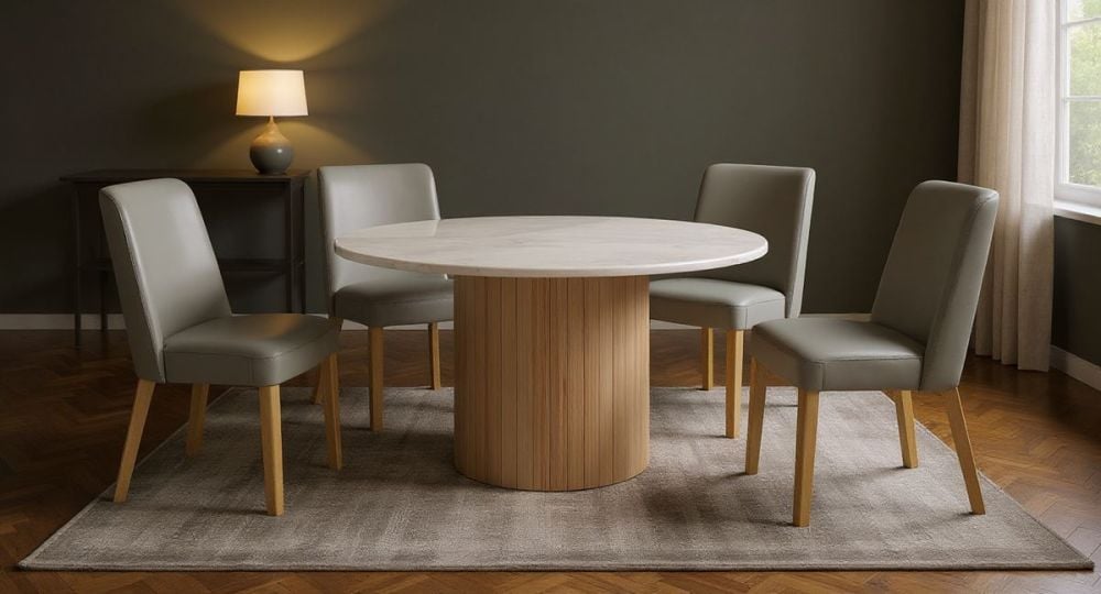 Amalfi 1350 Round Dining Table