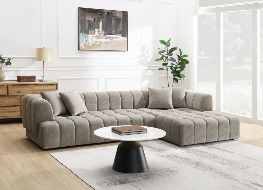 Arcadia RAF 3 Seater Chaise Sofa