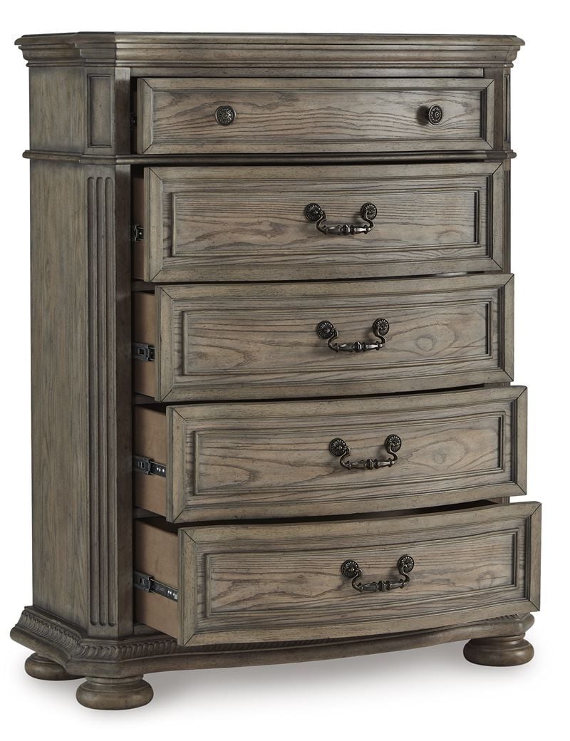 Ardenfield King Bedroom Suite With Tallboy Chest