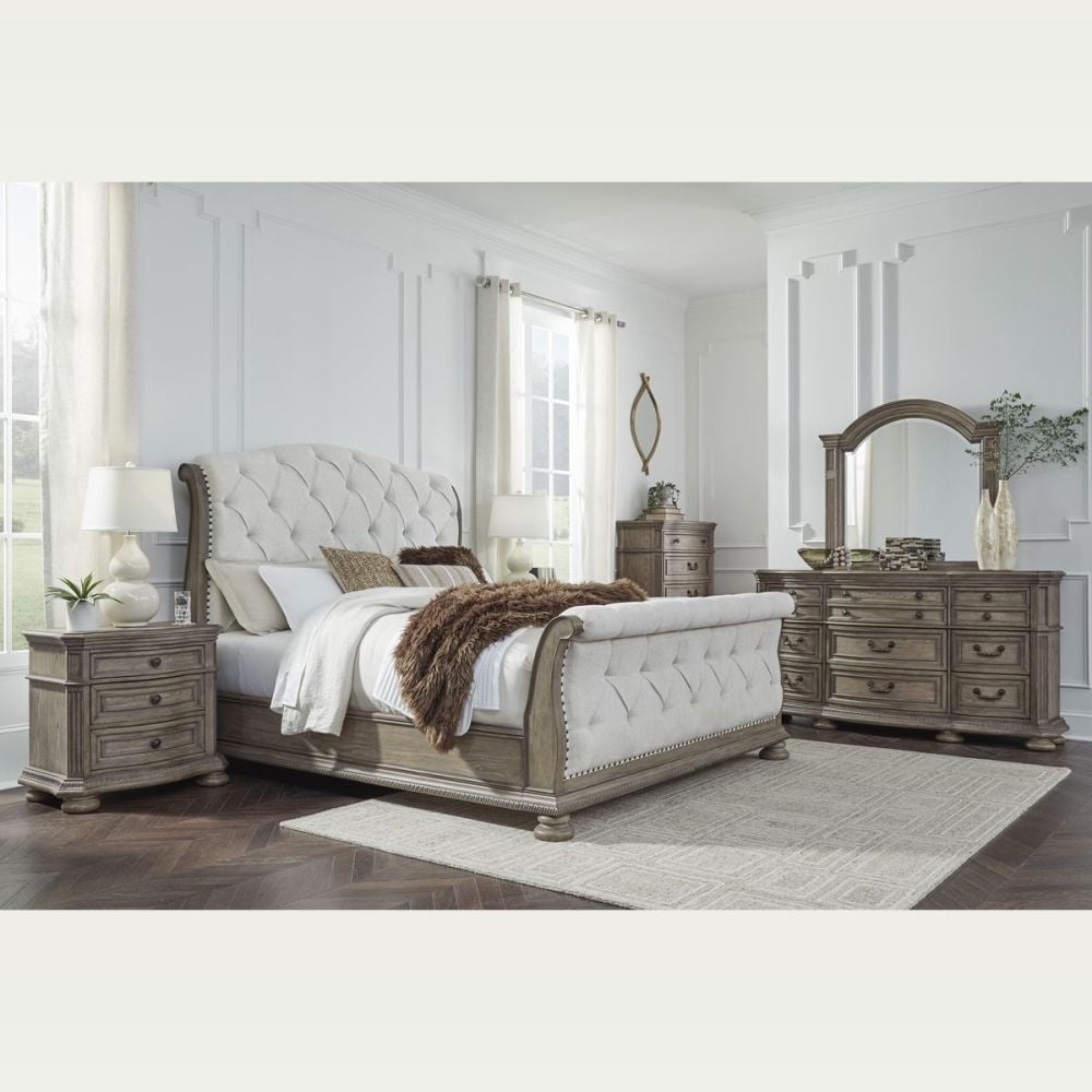 Ardenfield Queen Bedroom Suite With Dressing Table & Mirror