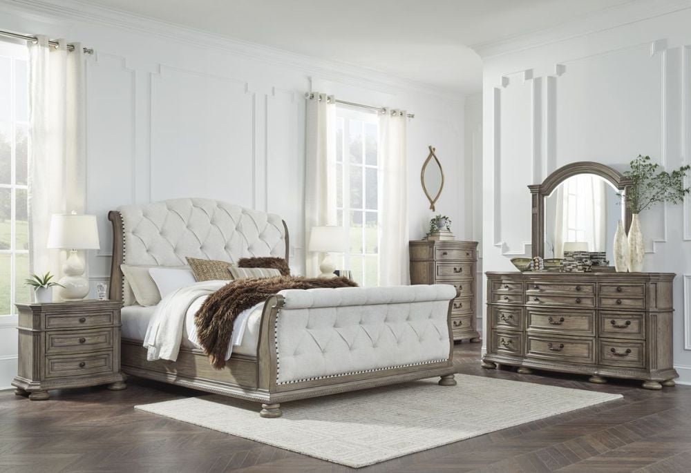 Ardenfield Queen Bedroom Suite With Tallboy Chest