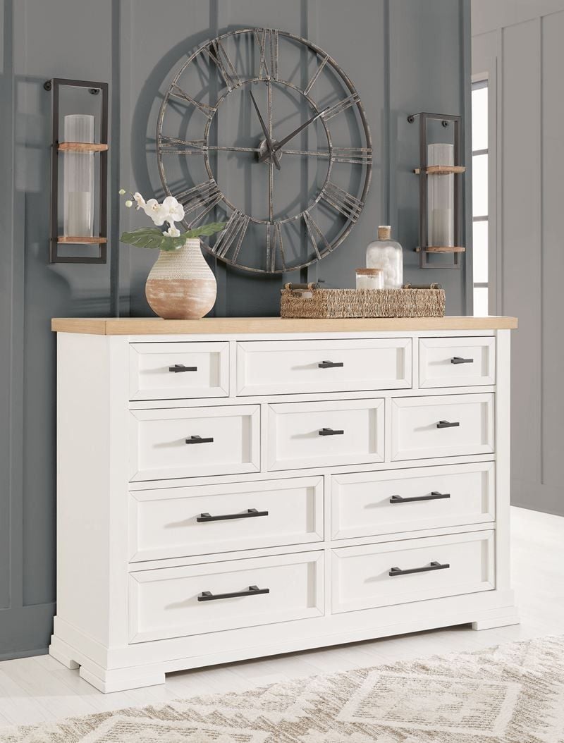 Ashbryn Dressing Table & Mirror