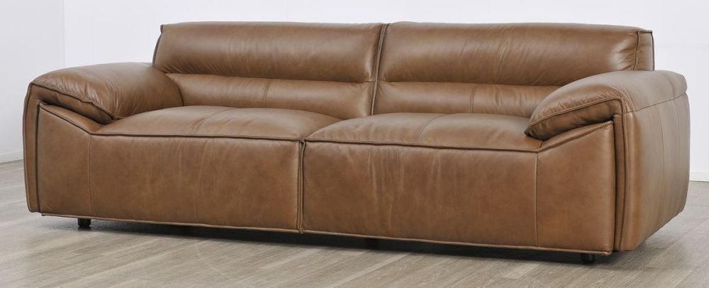 Aspen 3 Seater Sofa - Vintage Chocolate Leather