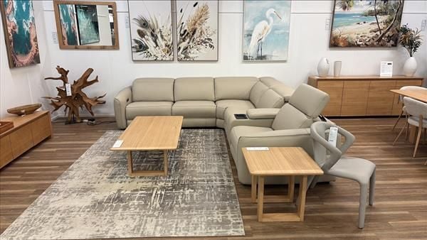 Vetro Leather Corner Lounge