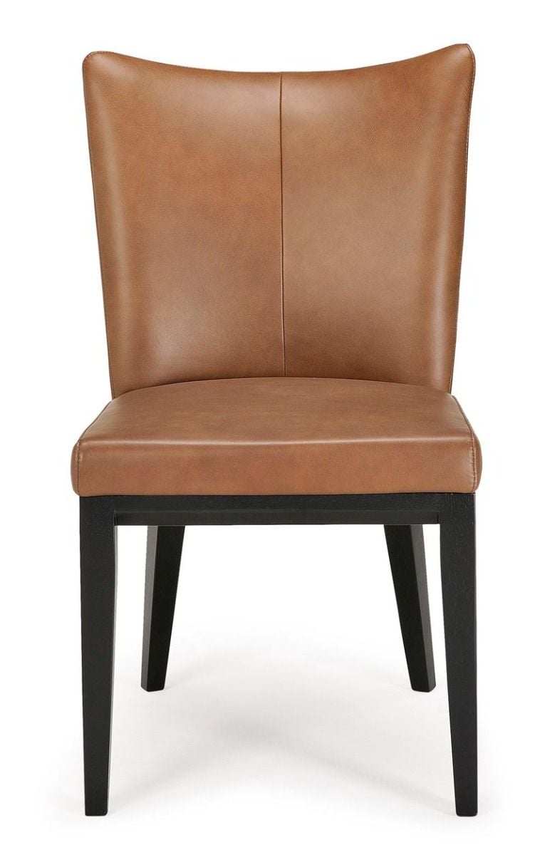 Riviera 2100 Dining Table + 8 Chocolate Berlin Chairs - Vintage Brown