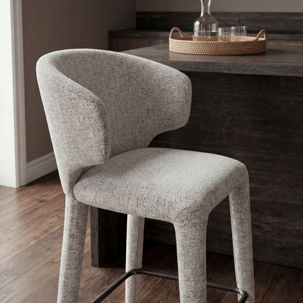 Boris Bar Stool - Iron