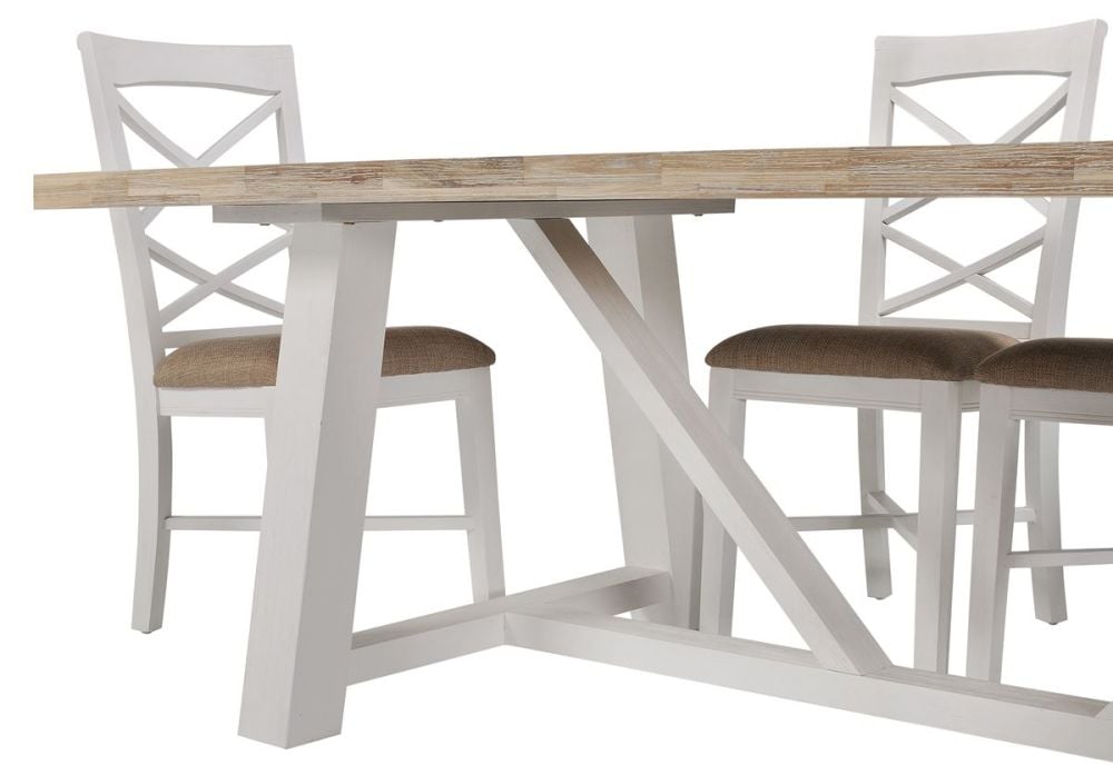 Byron Bay 2400 Trestle Dining Table