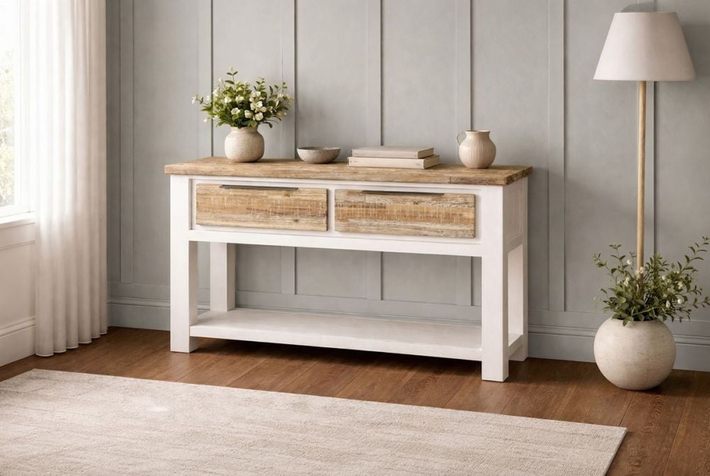 Byron Bay 1300 Hall Table - 2 Drawer