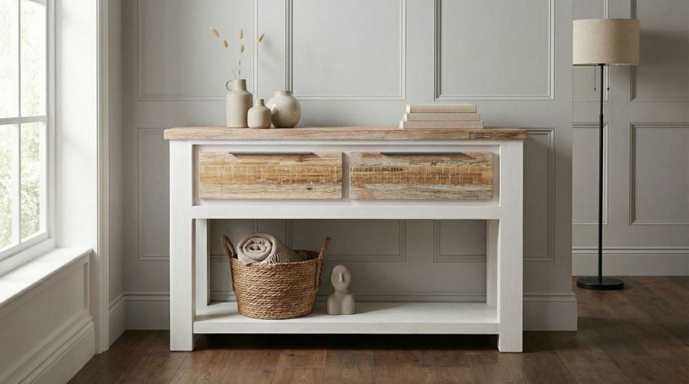 Byron Bay 1300 Hall Table - 2 Drawer