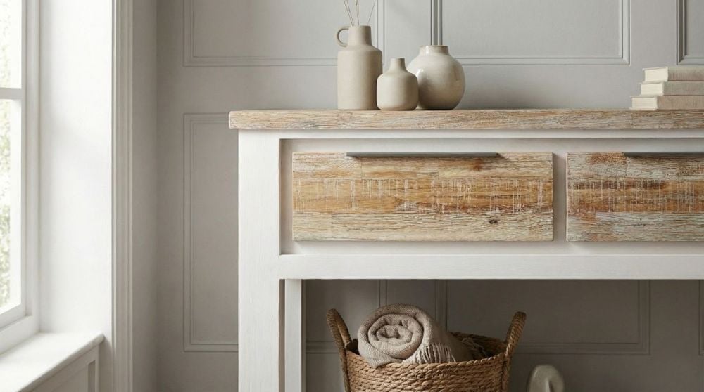 Byron Bay 1300 Hall Table - 2 Drawer