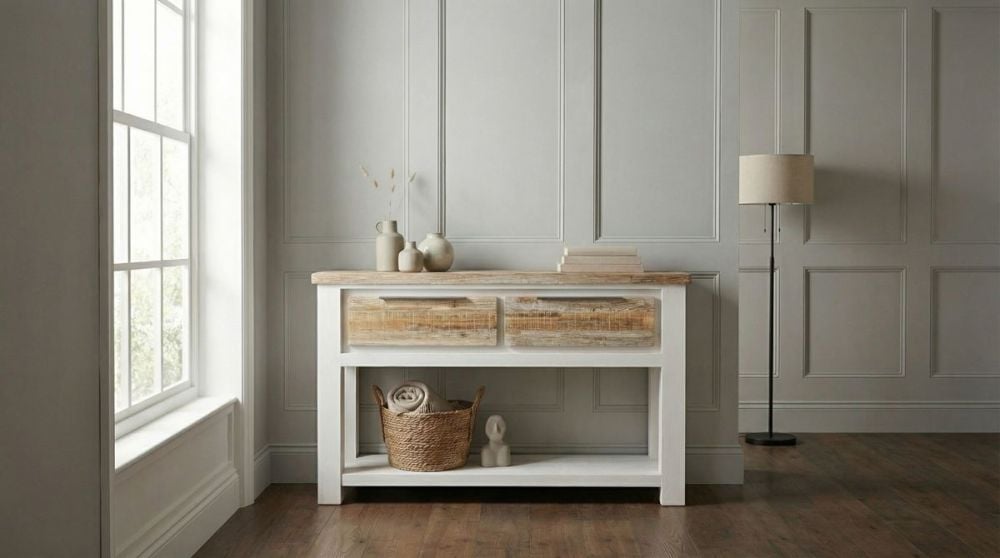 Byron Bay 1300 Hall Table - 2 Drawer