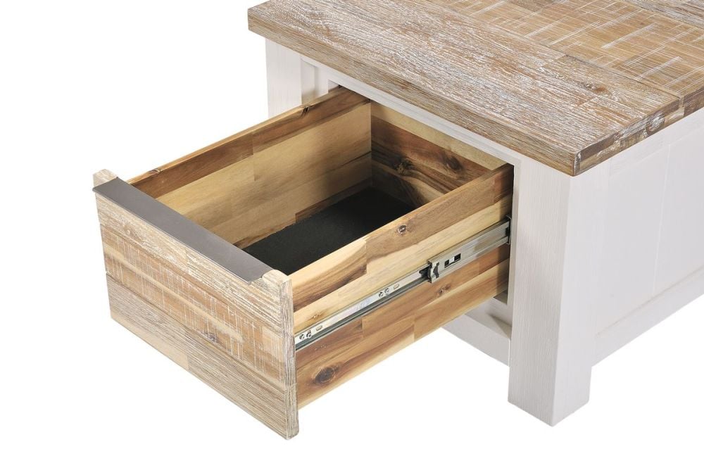 Byron Bay 600 Lamp Table - 1 Drawer