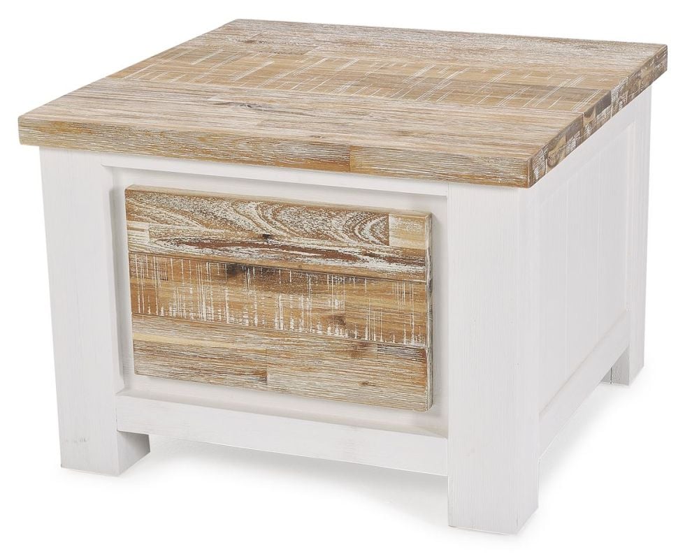 Byron Bay 600 Lamp Table - 1 Drawer