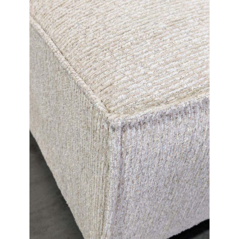 Solano 6 Seater Corner Lounge With LAF Chaise - Cobblestone Fabric