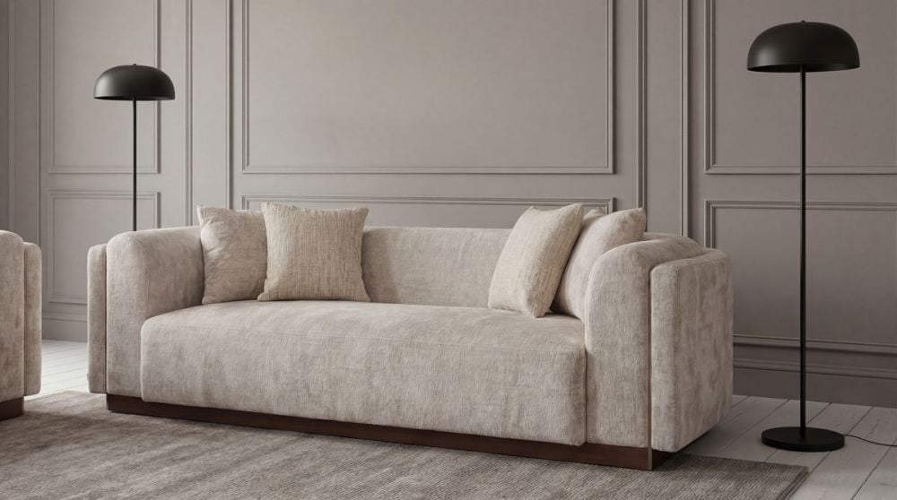 Capella 3 + 2 Seater Sofa Suite - Turtle Dove