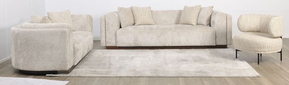 Capella 3 + 2 Seater Sofa Suite - Turtle Dove