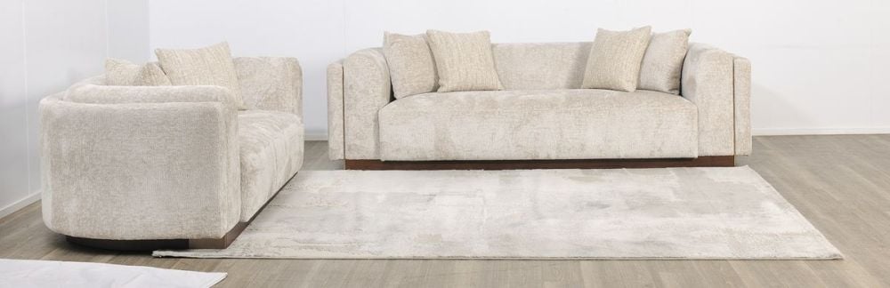 Capella 3 + 2 Seater Sofa Suite - Turtle Dove