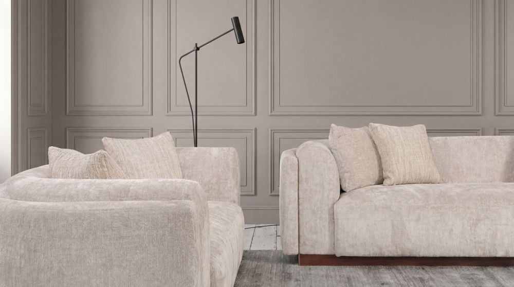 Capella 3 Seater - Turtle Dove