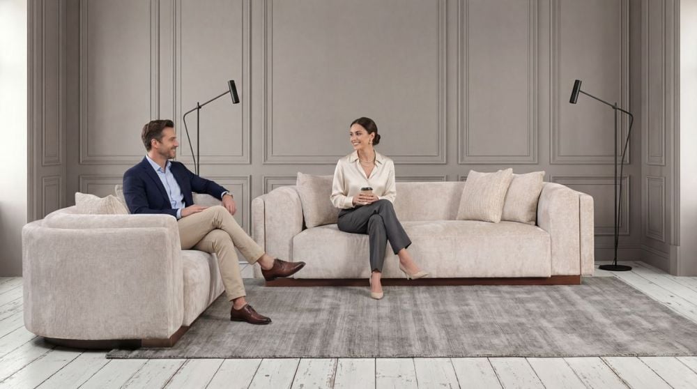 Capella 3 Seater - Turtle Dove