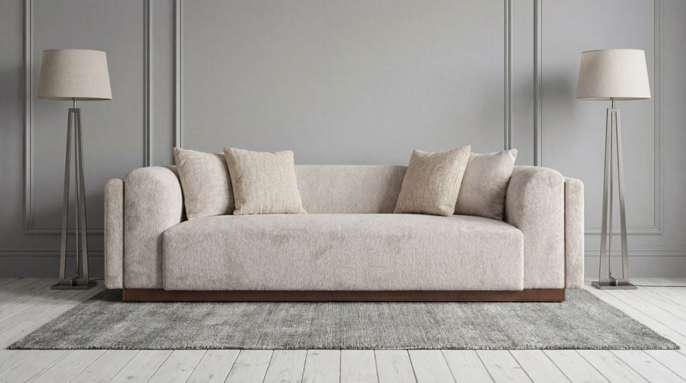 Capella 3 Seater - Turtle Dove