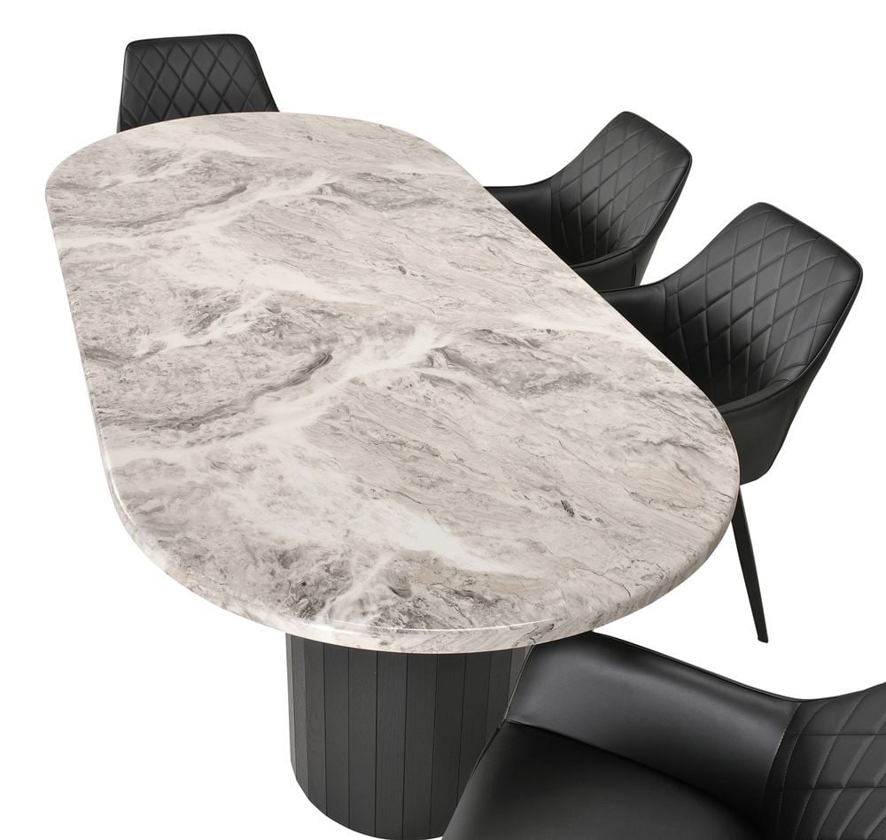 Capri 2200 Dining Table - Black